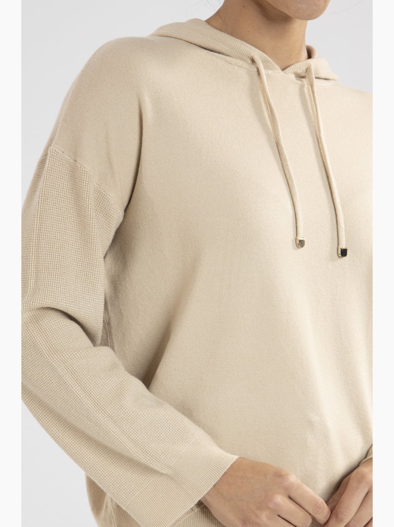 Sweat Piper2  Avec Col Capuche | Gerard Pasquier Camel - Kiabi