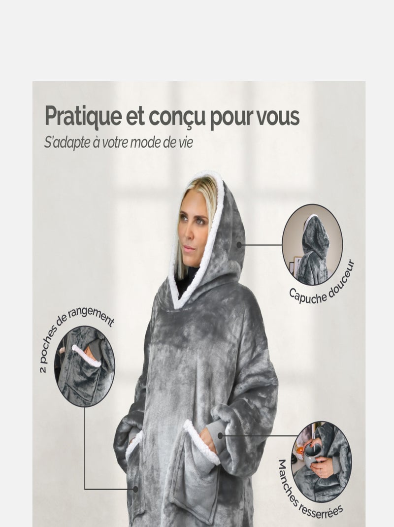 Pull Couverture Plaid Plaid Sweat A Capuche Sweat Plaid à Capuche