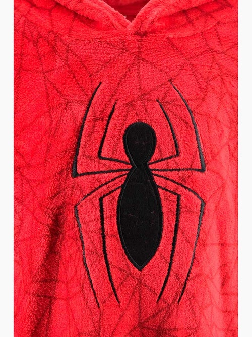 Sweat plaid à capuche   garçon spiderman - licence officielle - Kiabi