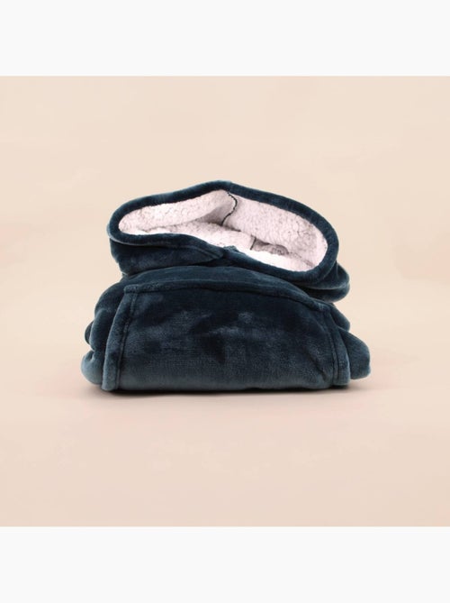 Sweat plaid ultra doux avec poche - Kiabi