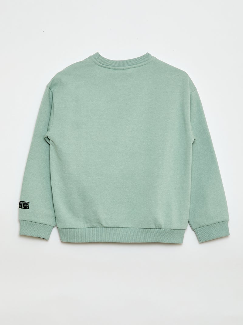 Sweat 'Pokémon' à col rond Vert - Kiabi