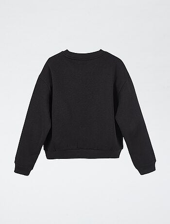 Sweat 'Pokémon' 'Noctali' en molleton gratté doux et chaud