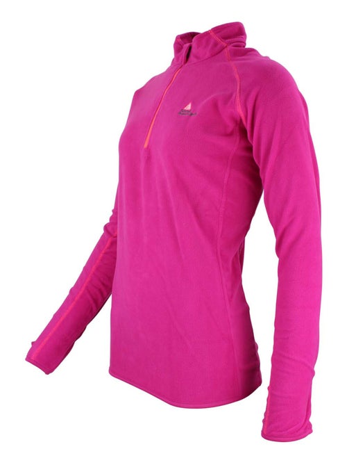 Sweat polaire 1/2 zip   AFINE - PEAK MOUNTAIN - Kiabi