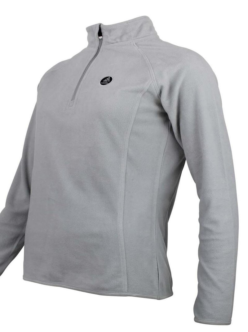 Sweat polaire   AFINOR - PEAK MOUNTAIN Gris - Kiabi