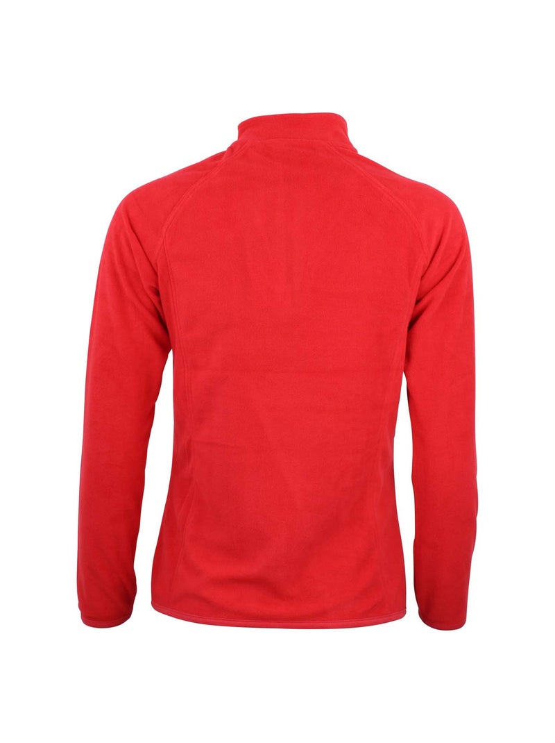 Sweat polaire   AFINOR - PEAK MOUNTAIN Rouge - Kiabi