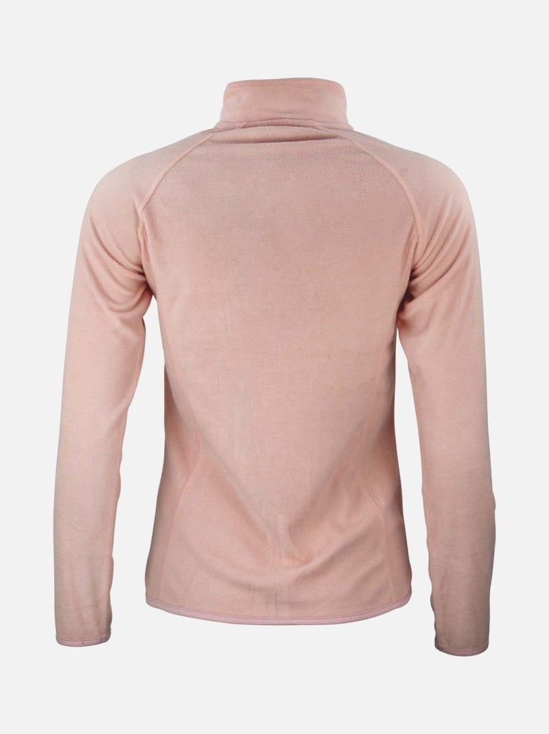 Sweat polaire   AFONOR - PEAK MOUNTAIN Rose - Kiabi