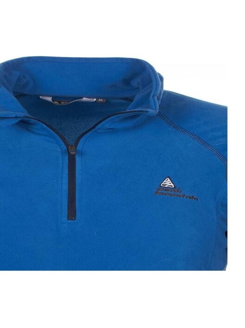 Sweat polaire   CAFINE - PEAK MOUNTAIN Bleu - Kiabi