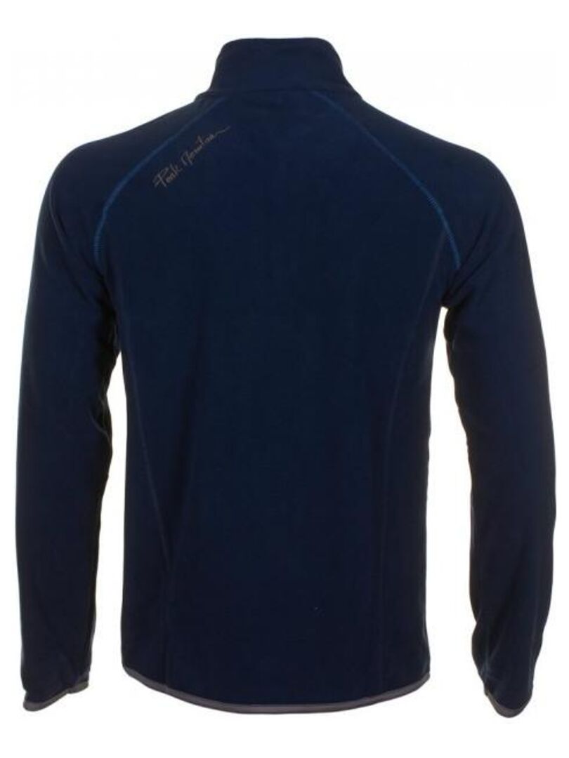 Sweat Polaire Femme Mountain Warehouse Bleu Marine - Taille UK 12, 1/2 Zip, Excellent état