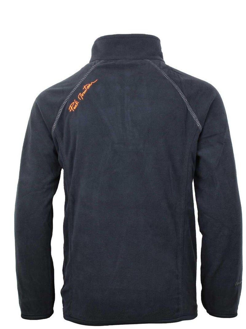 Sweat polaire   CAFINE - PEAK MOUNTAIN Noir Noir - Kiabi