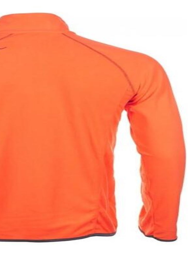 Sweat polaire   CAFINE - PEAK MOUNTAIN Orange - Kiabi