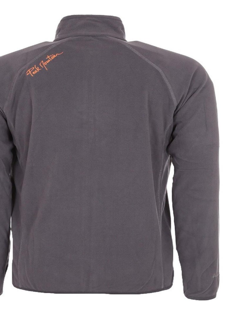 Sweat polaire   CAFONE - PEAK MOUNTAIN Gris - Kiabi