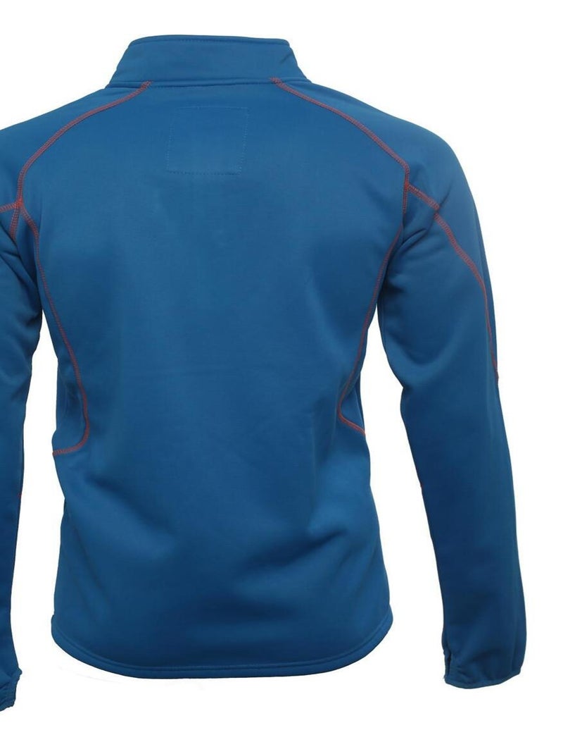 Sweat polaire   CERUNO - PEAK MOUNTAIN Bleu - Kiabi