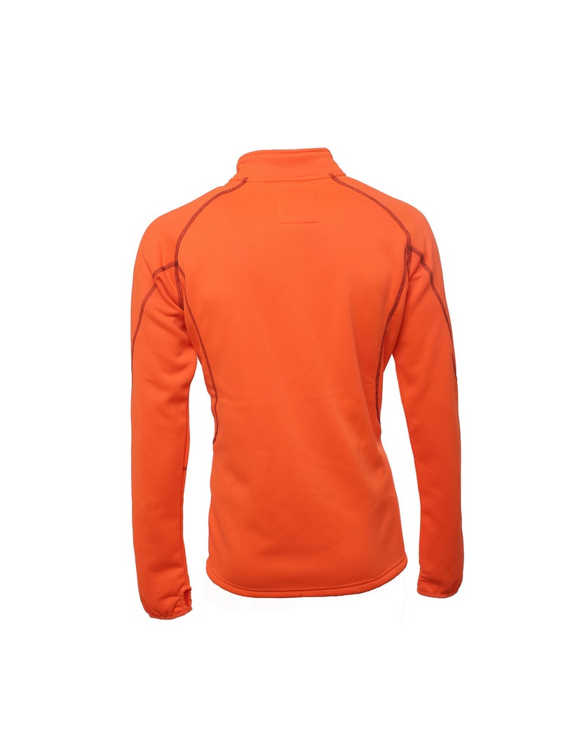 Sweat polaire   CERUNO - PEAK MOUNTAIN Orange - Kiabi