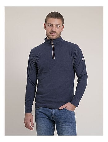 Sweat polaire col camionneur WATOM