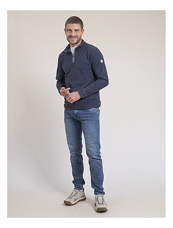 Sweat polaire col camionneur WATOM