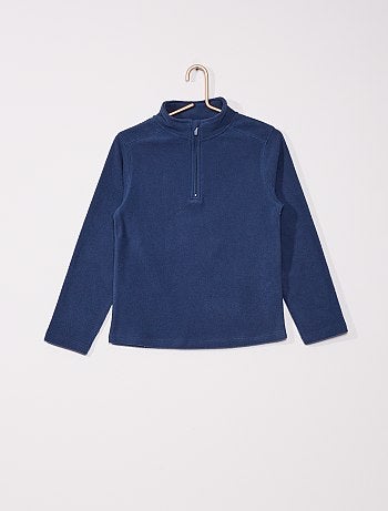 Sweat polaire col montant