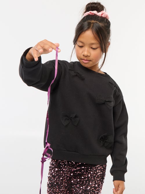 Sweat polaire fantaisie - Kiabi