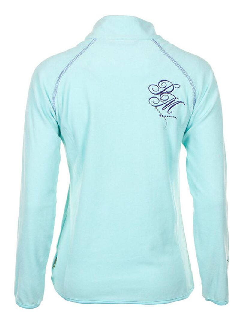 Sweat Polaire Trespass Femme – Bleu – Taille XXS – 1/2 Zip – Pour Randonnée/extérieur – Occasion Très Bon état