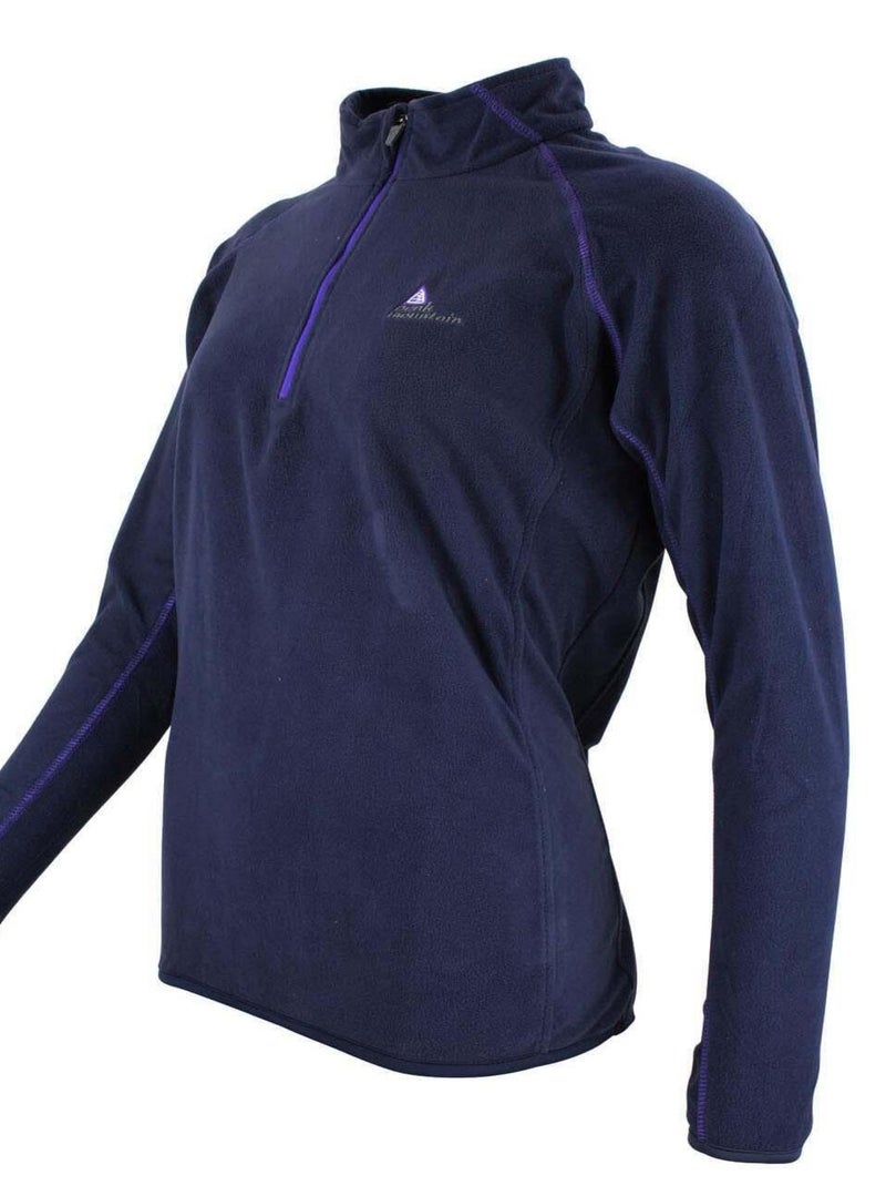 Sweat polaire fille FAFINE - PEAK MOUNTAIN Bleu marine - Kiabi