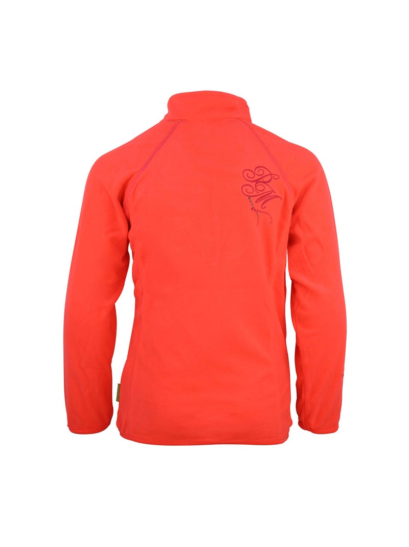 Sweat polaire fille FAFINE - PEAK MOUNTAIN Orange corail - Kiabi