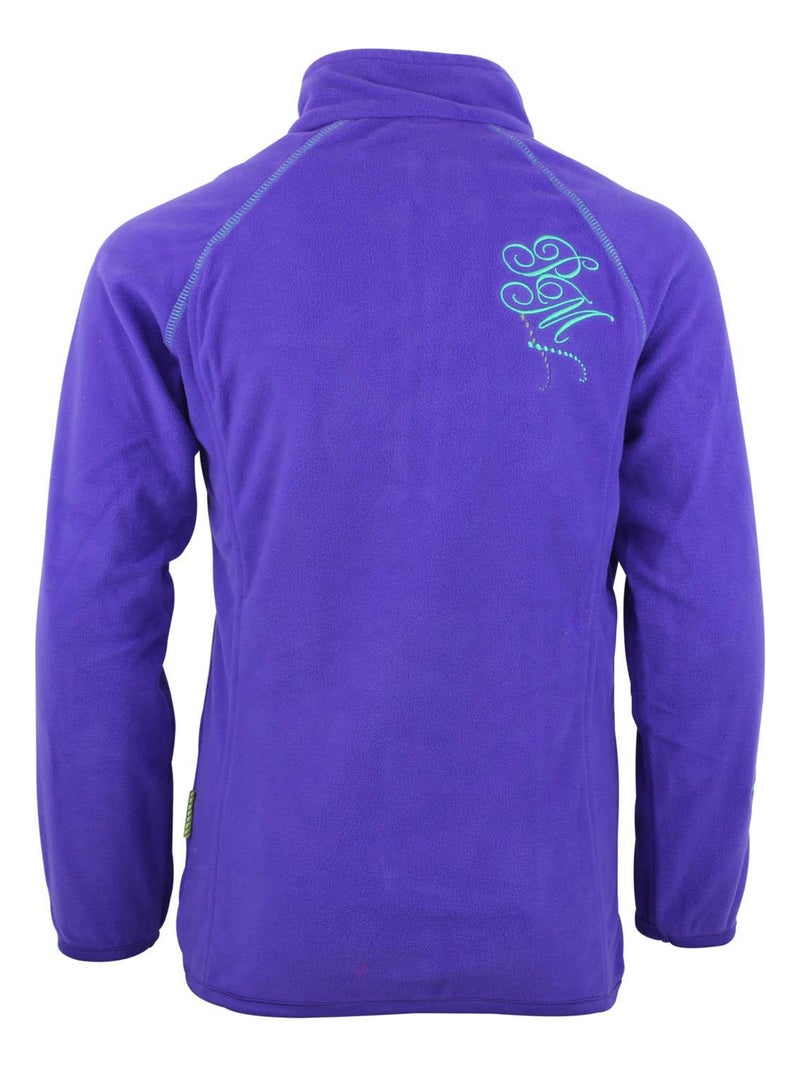 Sweat polaire fille FAFINE - PEAK MOUNTAIN Violet - Kiabi