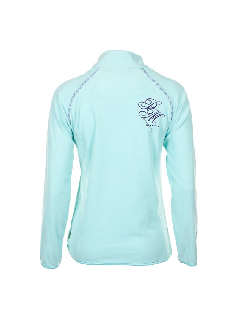 Sweat polaire fille GAFINE - PEAK MOUNTAIN Bleu turquoise - Kiabi