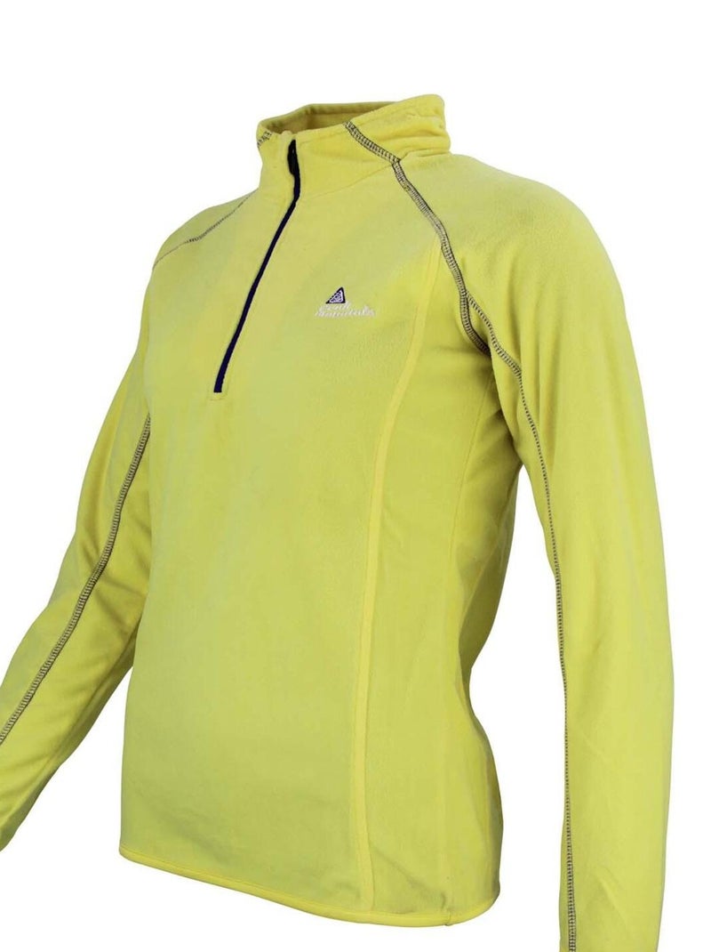Sweat polaire fille GAFINE - PEAK MOUNTAIN Jaune - Kiabi