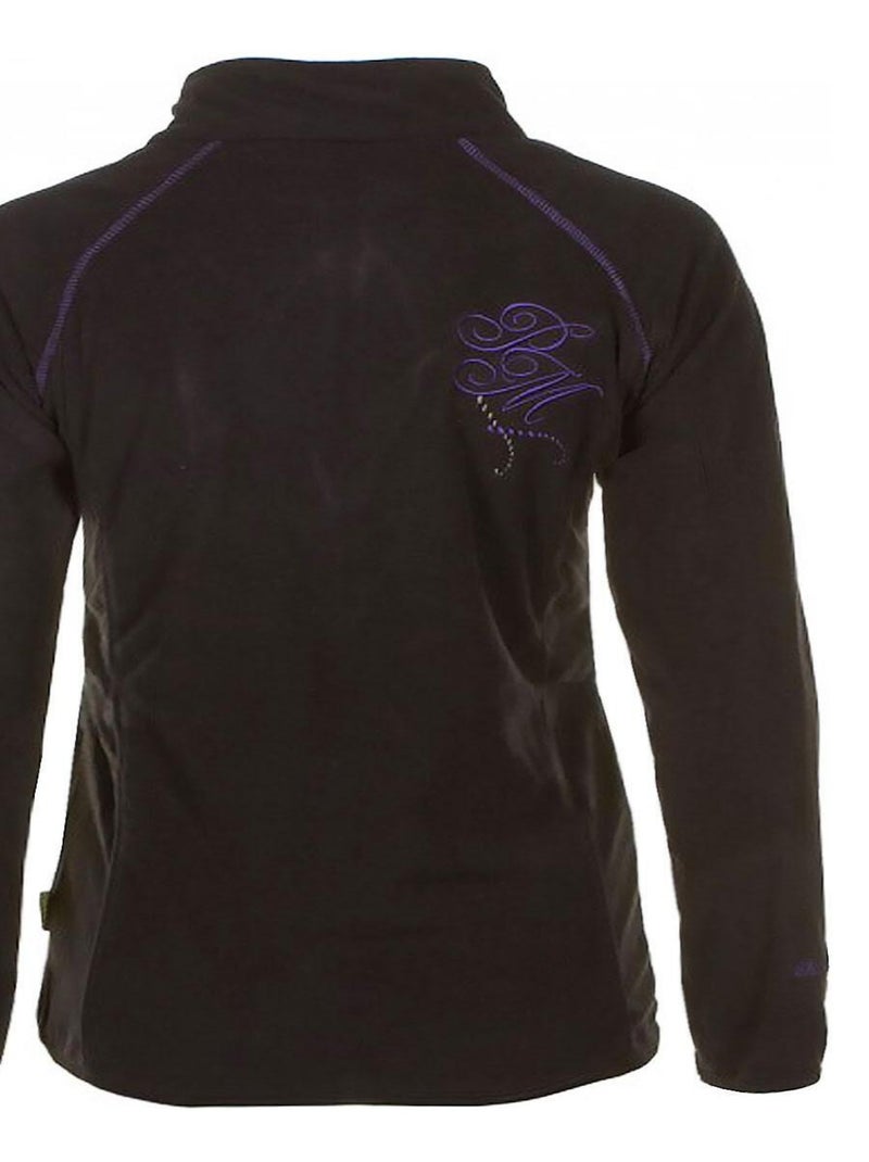 Sweat polaire fille GAFINE - PEAK MOUNTAIN Noir Noir - Kiabi
