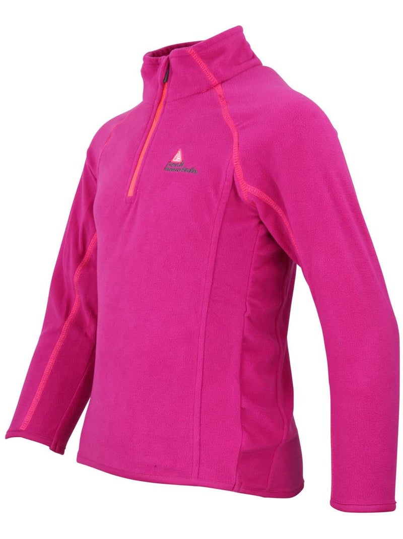 Sweat polaire fille GAFINE - PEAK MOUNTAIN Rose fushia - Kiabi