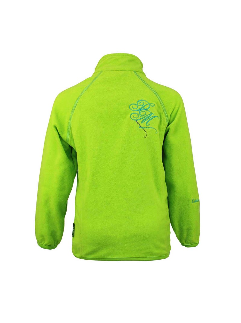 Sweat polaire fille GAFINE - PEAK MOUNTAIN Vert - Kiabi