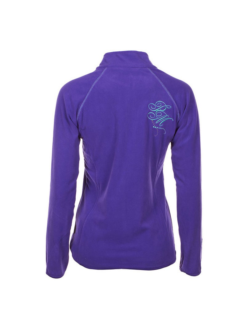 Sweat polaire fille GAFINE - PEAK MOUNTAIN Violet - Kiabi