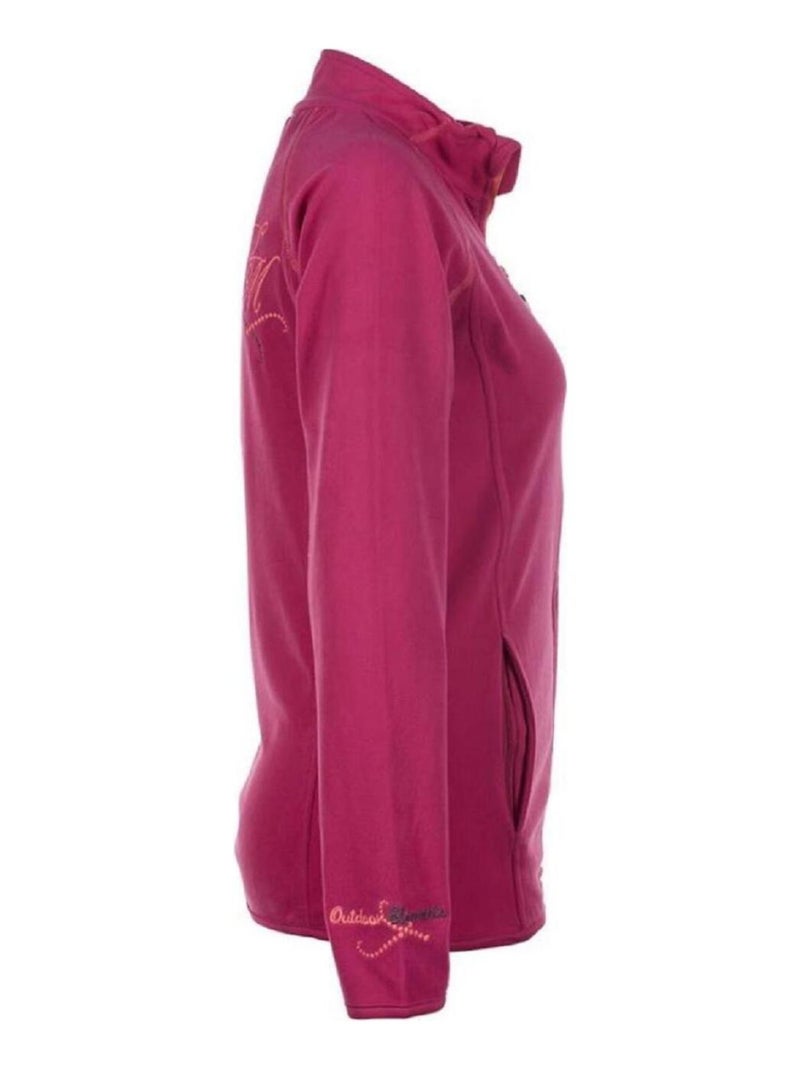 Sweat polaire fille GAFONE - PEAK MOUNTAIN Rose fushia - Kiabi