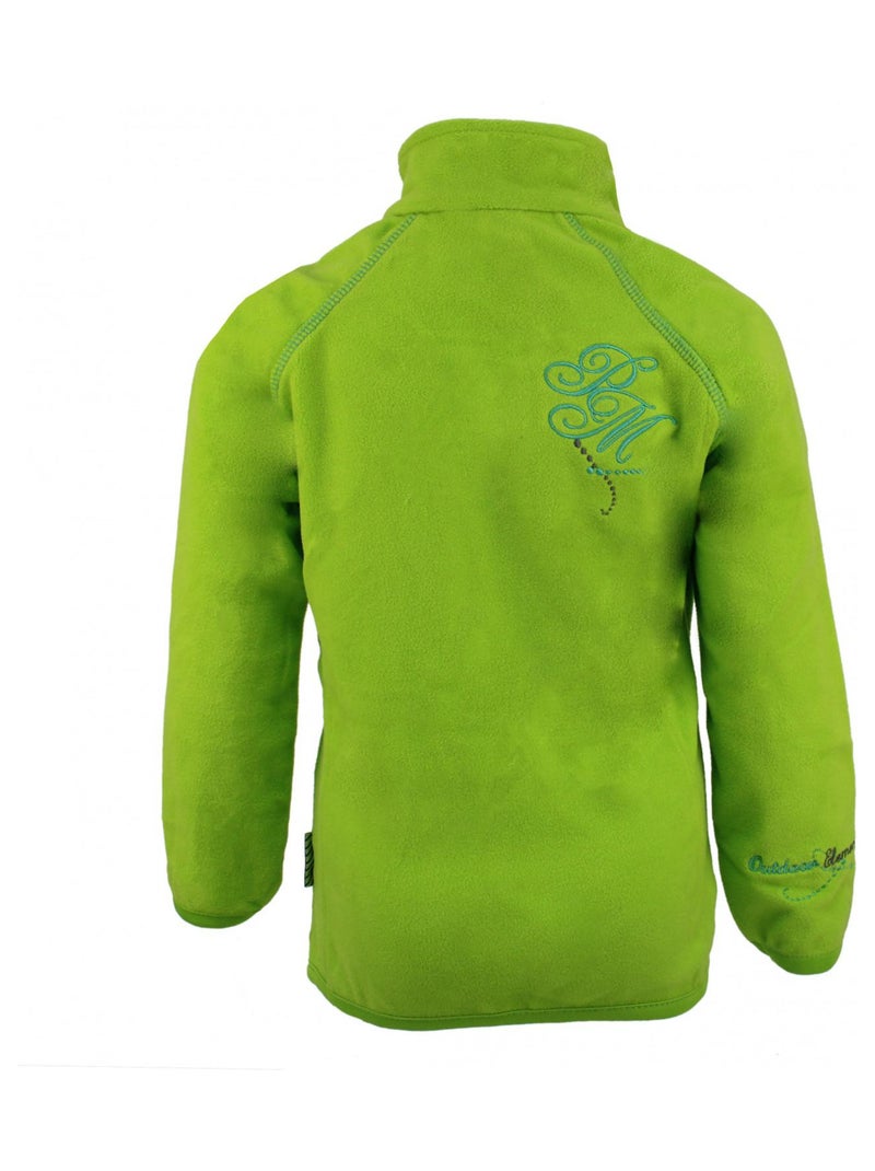 Sweat polaire fille GAFONE - PEAK MOUNTAIN Vert - Kiabi