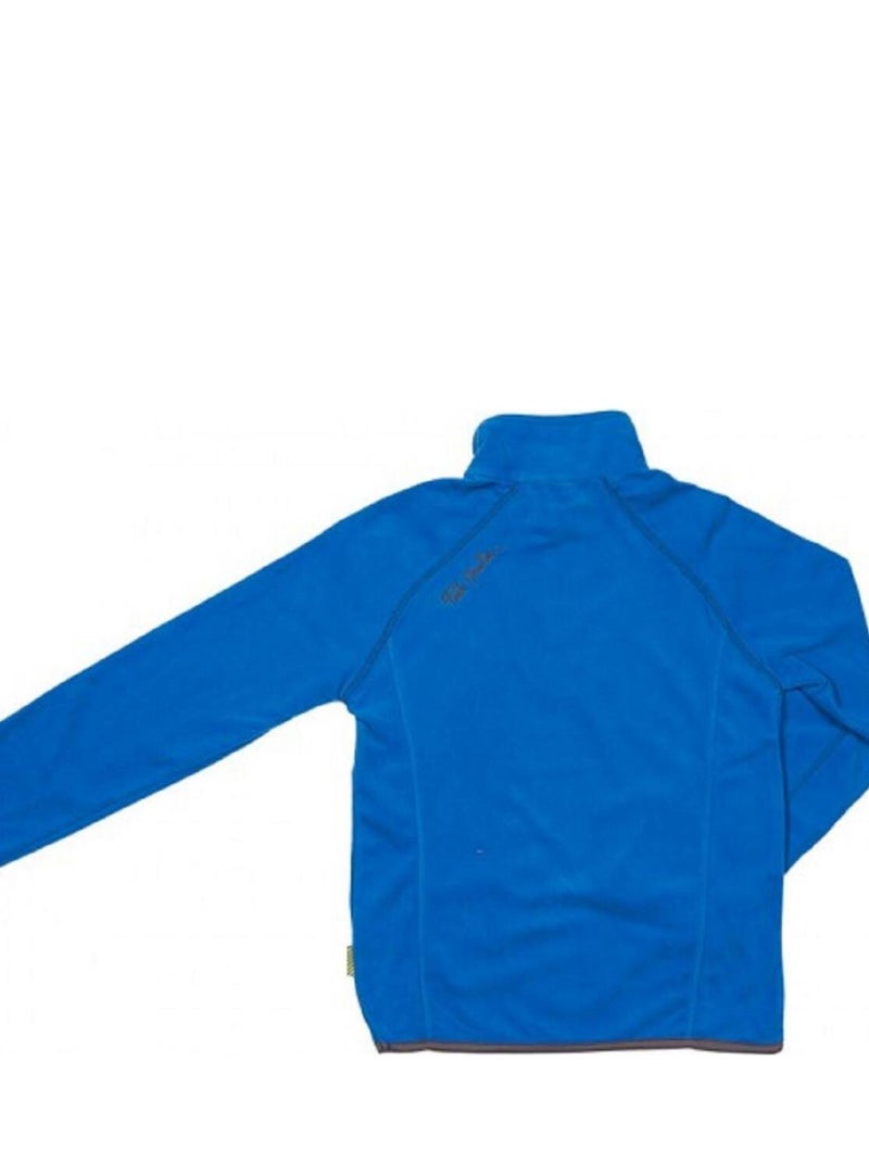 Sweat polaire garçon ECAFINE - PEAK MOUNTAIN Bleu - Kiabi