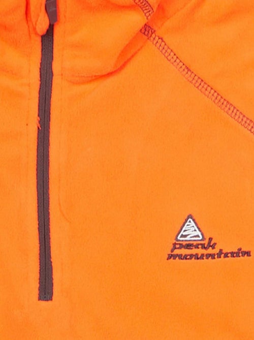 Sweat polaire garçon ECAFINE - PEAK MOUNTAIN - Kiabi