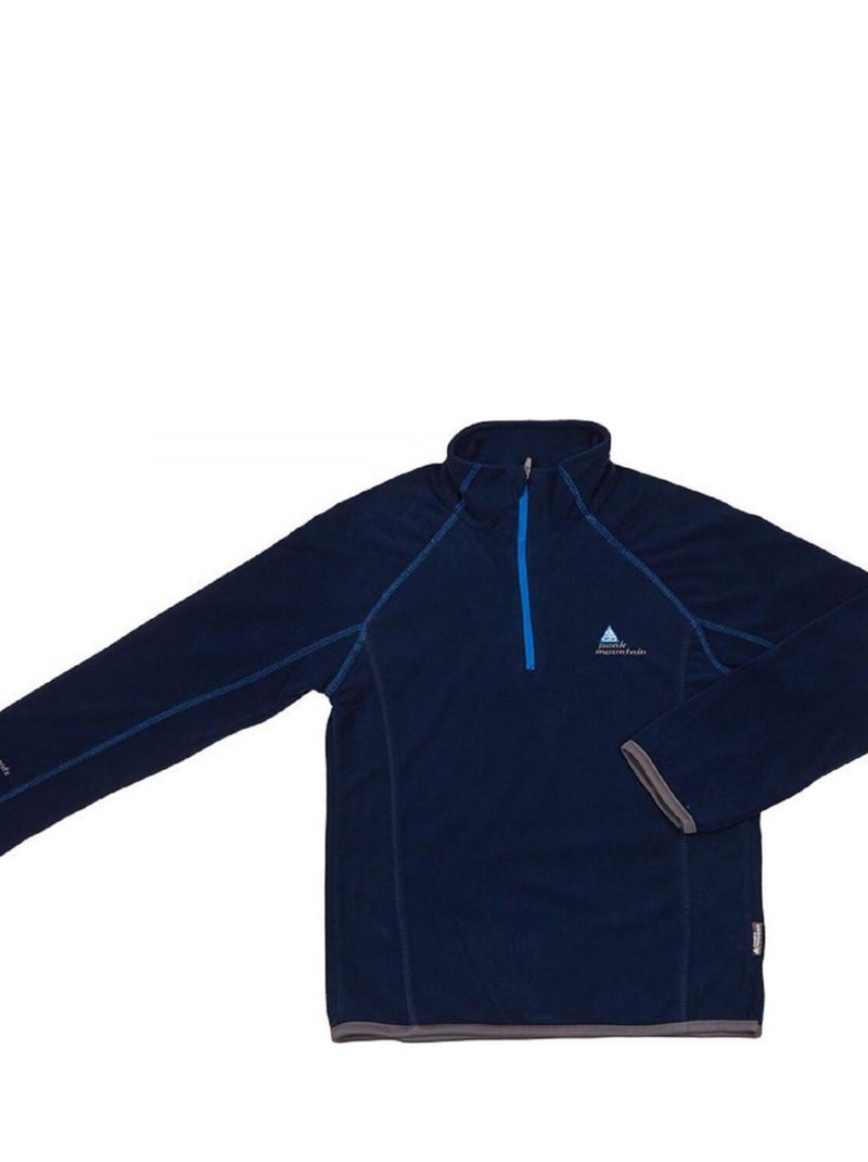 Sweat polaire garçon ECAFINE Bleu marine - Kiabi