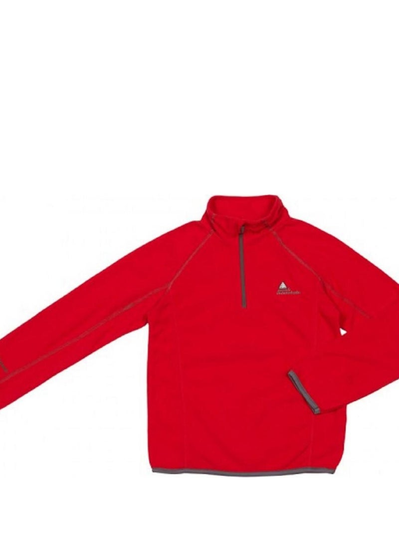 Sweat polaire garçon ECAFINE Rouge - Kiabi