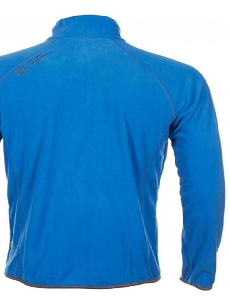 Sweat polaire garçon ECAFONE - PEAK MOUNTAIN Bleu - Kiabi