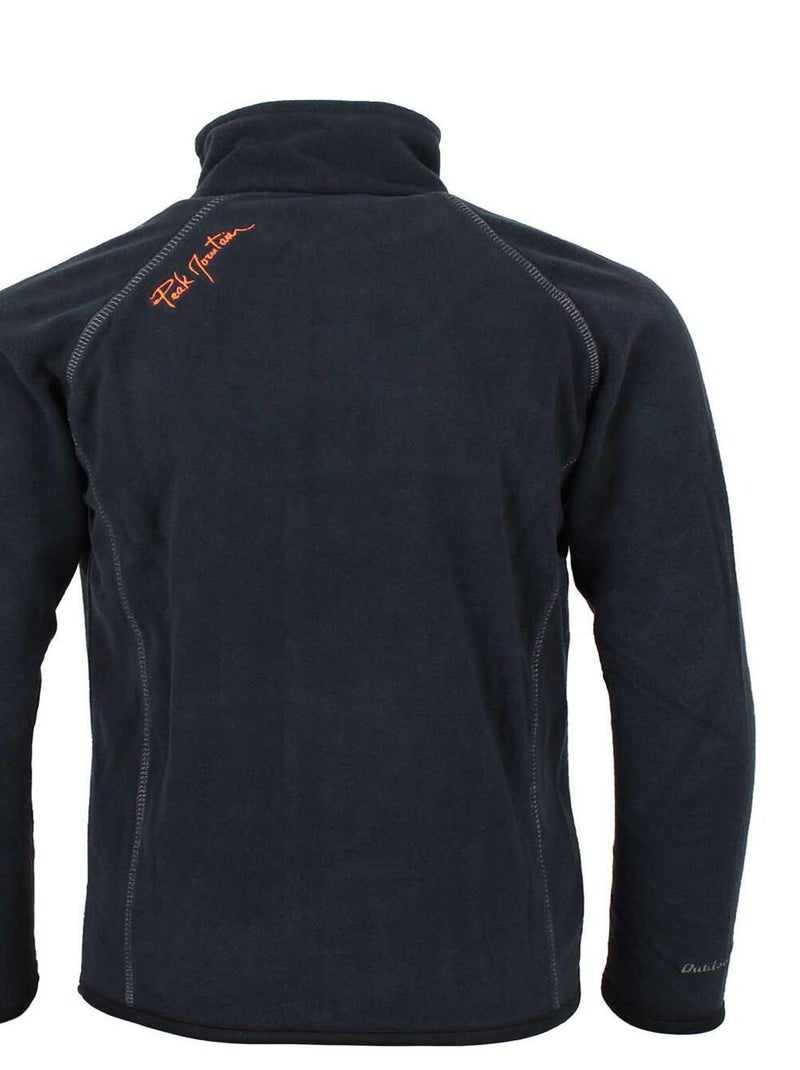 Sweat polaire garçon ECAFONE - PEAK MOUNTAIN Noir Noir - Kiabi
