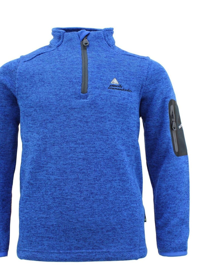Sweat polaire garçon ECYPA Bleu - Kiabi
