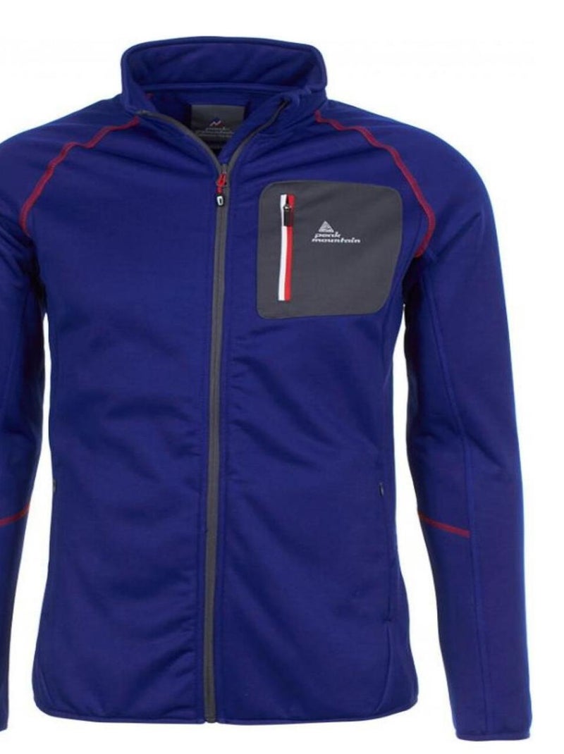 Sweat polaire homme CEMANI - PEAK MOUNTAIN Bleu marine - Kiabi