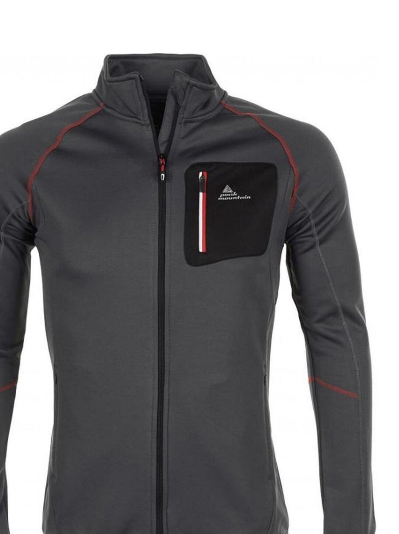 Sweat polaire homme CEMANI Gris - Kiabi