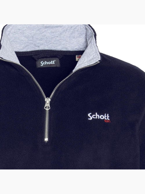 Sweat Polaire Homme Schott - Kiabi Sweat Polaire Homme Schott - Kiabi