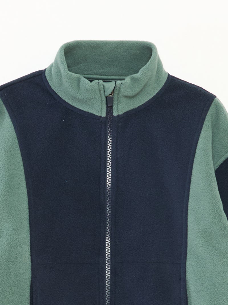 Sweat polaire loose Bleu - Kiabi