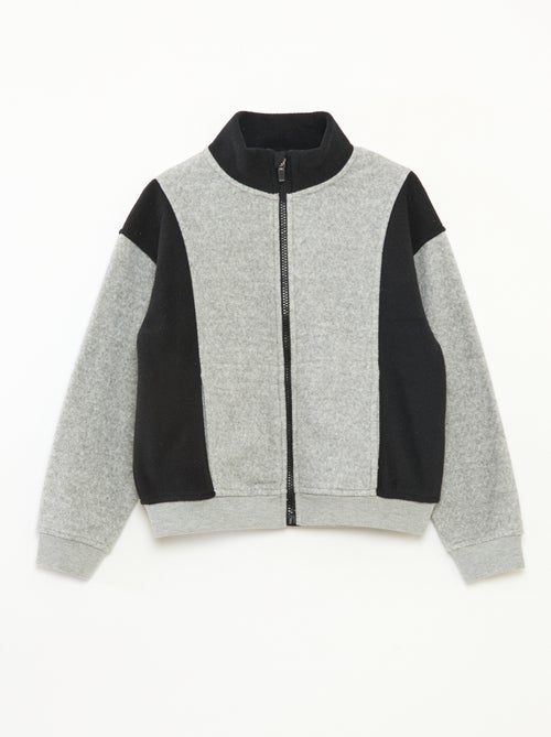 Sweat polaire loose - Kiabi