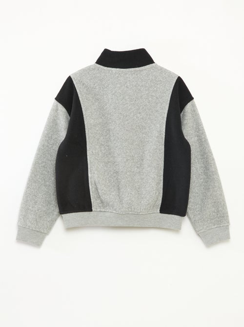 Sweat polaire loose - Kiabi