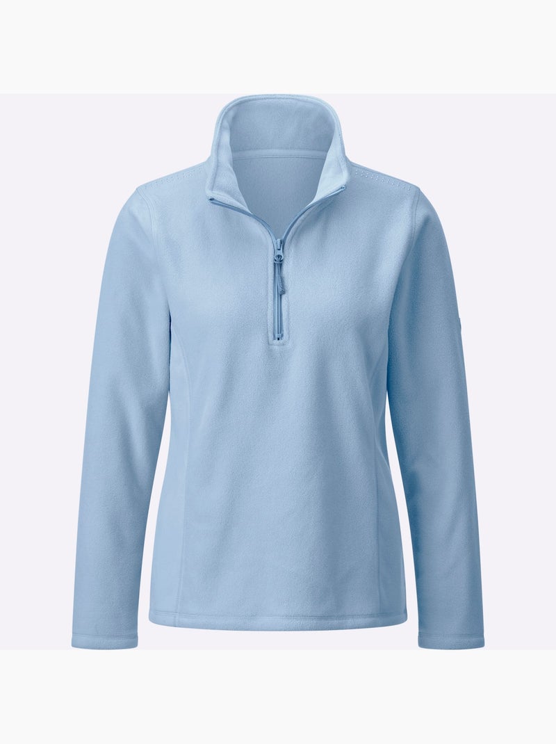 Sweat polaire qualité polaire douce - taille standard - witt Bleu - Kiabi