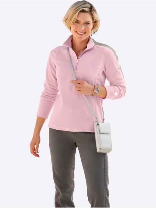 Sweat polaire qualité polaire douce - taille standard - witt - Kiabi Sweat polaire qualité polaire douce - taille standard - witt - Kiabi