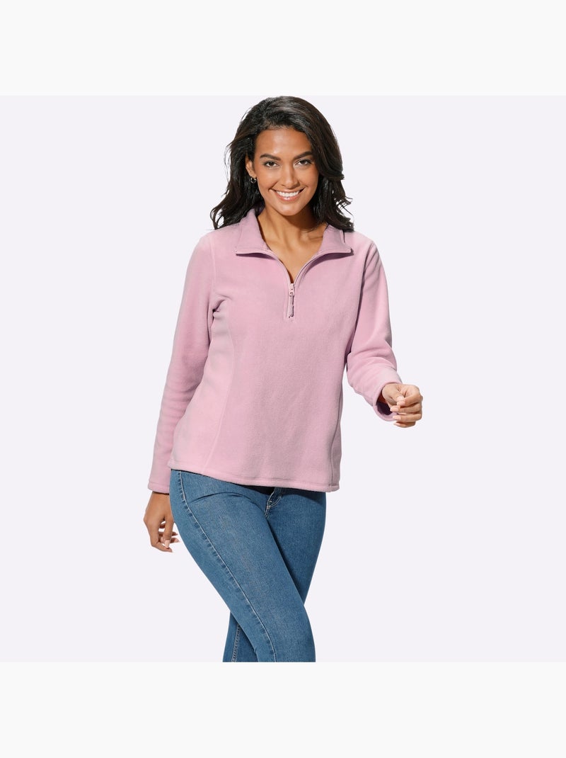 Sweat polaire qualité polaire douce - taille standard - witt Rose - Kiabi