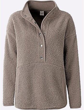 Sweat Polaire réversible doublure douce - taille standard - helline